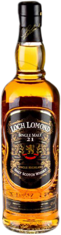 96,95 € Envio grátis | Whisky Single Malt Loch Lomond Reino Unido 21 Anos Garrafa 70 cl