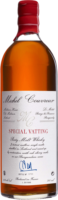 241,95 € 送料無料 | ウイスキーシングルモルト Michel Couvreur Special Vatting イギリス ボトル 70 cl