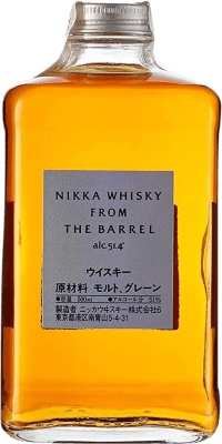 54,95 € Envio grátis | Whisky Single Malt Nikka From the Barrel Japão Garrafa Medium 50 cl
