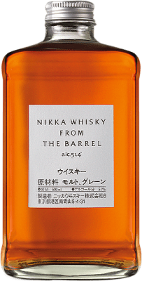 47,95 € 免费送货 | 威士忌单一麦芽威士忌 Nikka From the Barrel 日本 瓶子 Medium 50 cl