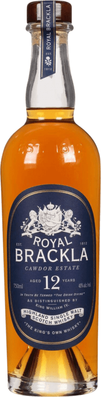 41,95 € Free Shipping | Whisky Single Malt Royal Brackla United Kingdom 12 Years Bottle 70 cl