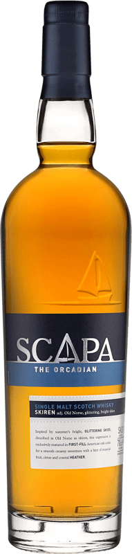 49,95 € 送料無料 | ウイスキーシングルモルト Scapa The Orcadian イギリス ボトル 70 cl