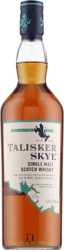 53,95 € Free Shipping | Single Malt Whisky Talisker Skye United Kingdom Bottle 70 cl