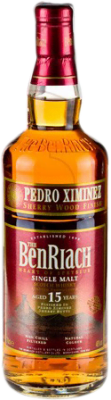 Single Malt Whisky The Benriach PX Pedro Ximénez Sherry Cask Finish 15 Years 70 cl
