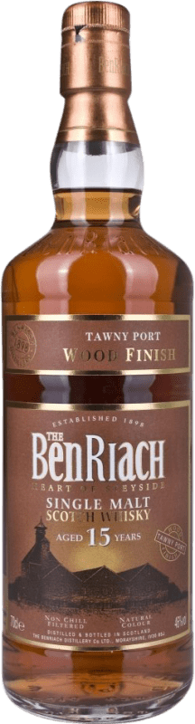 99,95 € Free Shipping | Single Malt Whisky The Benriach Tawny Port Cask Finish United Kingdom 15 Years Bottle 70 cl