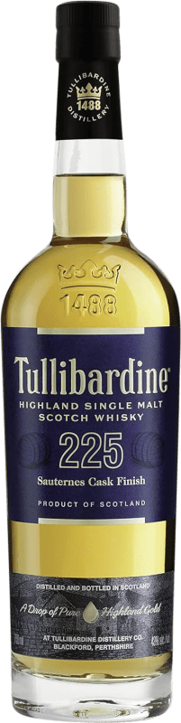 46,95 € 送料無料 | ウイスキーシングルモルト Tullibardine 225 A.O.C. Sauternes イギリス ボトル 70 cl