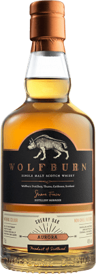 59,95 € Envoi gratuit | Single Malt Whisky Wolfburn Aurora Royaume-Uni Bouteille 70 cl