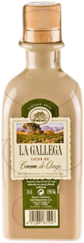 13,95 € Free Shipping | Cream Liqueur La Gallega Spain 70 cl Orujo
