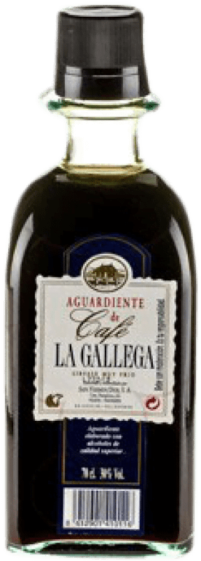 9,95 € Envío gratis | Orujo La Gallega Licor de Café España Botella 70 cl