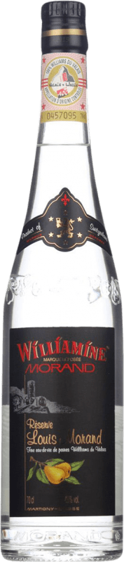 119,95 € Envio grátis | Aguardente Orujo Morand Williamine Reserva Suíça Garrafa 70 cl