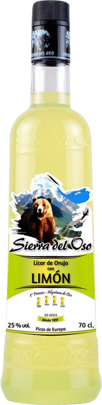 12,95 € Envío gratis | Limoncello Sierra del Oso España 70 cl Limón