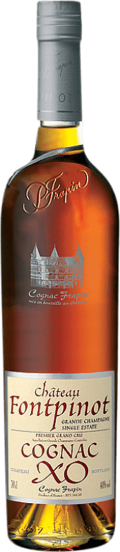 86,95 € Envio grátis | Cognac Conhaque Frapin X.O Château Fontpinot França Garrafa 70 cl