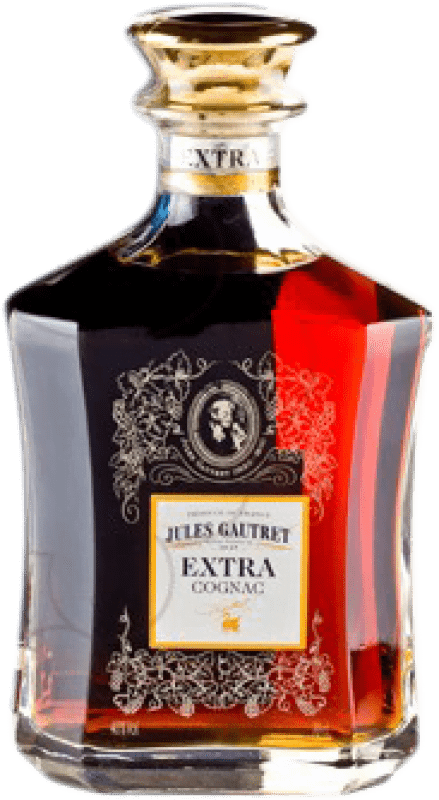 124,95 € Envio grátis | Cognac Conhaque Jules Gautret Extra França Garrafa 70 cl