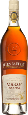 44,95 € Envío gratis | Coñac Jules Gautret Very Superior Old Pale VSOP Francia Botella 70 cl