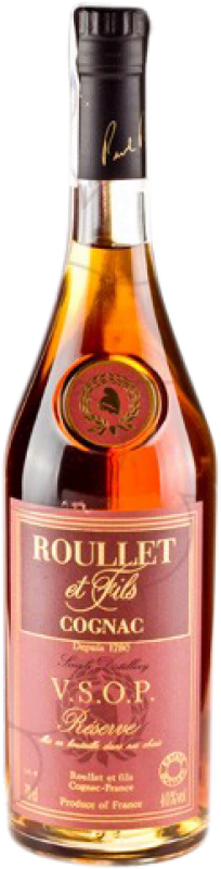 32,95 € Envio grátis | Cognac Conhaque Roullet et Fills. V.S.O.P. Very Superior Old Pale França Garrafa 70 cl