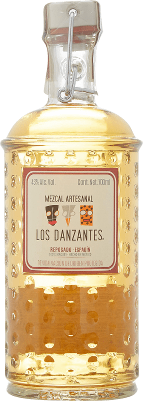 68,95 € Kostenloser Versand | Mezcal Los Danzantes Reposado Mexiko Flasche 70 cl