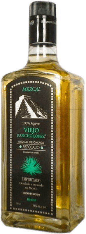 25,95 € Kostenloser Versand | Mezcal Pancho López Reposado Mexiko 70 cl