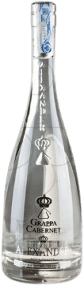 25,95 € Kostenloser Versand | Grappa Alexander Italien Cabernet Sauvignon 70 cl