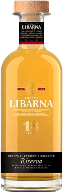 14,95 € Kostenloser Versand | Grappa Libarna 18 Mesi Reserve — Gereift Italien 70 cl