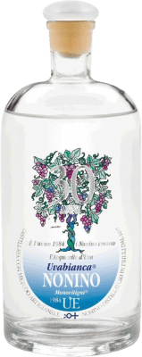 61,95 € Kostenloser Versand | Grappa Nonino Uvabianca Bianca — Weiße Italien 70 cl