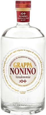 41,95 € Envio grátis | Aguardente Grappa Nonino Vendemmia Itália Garrafa 70 cl