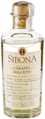 19,95 € Envío gratis | Grappa Sibona Dolcetto Dulce Italia Botella Medium 50 cl
