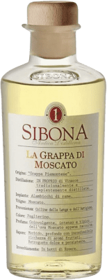 28,95 € Spedizione Gratuita | Grappa Sibona Italia Moscato Bottiglia Medium 50 cl