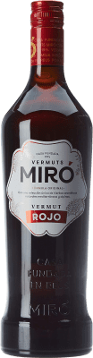 8,95 € Envío gratis | Vermut Miró Rojo Tinto España 1 L