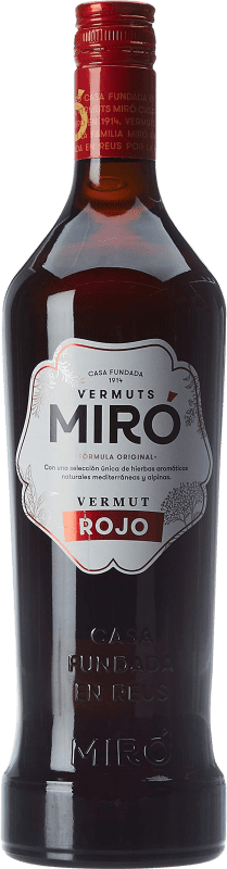 9,95 € Free Shipping | Vermouth Casalbor Miro Rojo Young Spain Bottle 1 L