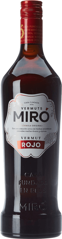 8,95 € Spedizione Gratuita | Vermut Miró Rojo Spagna Bottiglia 1 L