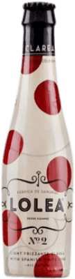 2,95 € Kostenloser Versand | Sangriawein Lolea Nº 2 Clarea Spanien Kleine Flasche 20 cl