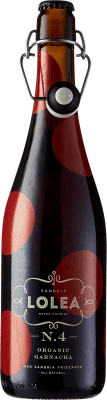 Sangria Limonata di Vino Lolea Nº 4 Red Organic Frizzante Grenache Biologico 75 cl