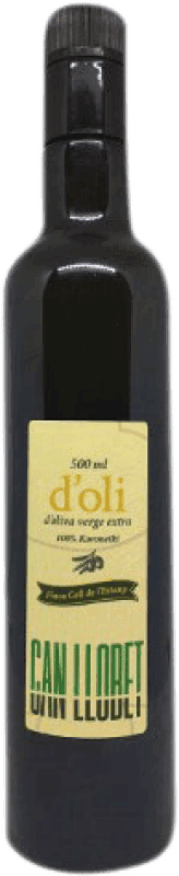 14,95 € Spedizione Gratuita | Olio d'Oliva Can Llobet EVO Extra Vergine Spagna Koroneiki Bottiglia Medium 50 cl