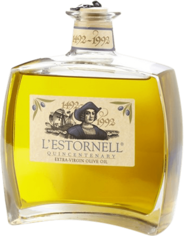 59,95 € Kostenloser Versand | Olivenöl L'Estornell Quincentenary Spanien Flasche 1 L