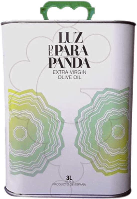 56,95 € Kostenloser Versand | Olivenöl Luz de Parapanda E-NOL Extra Nativ Spanien Spezialdose 3 L