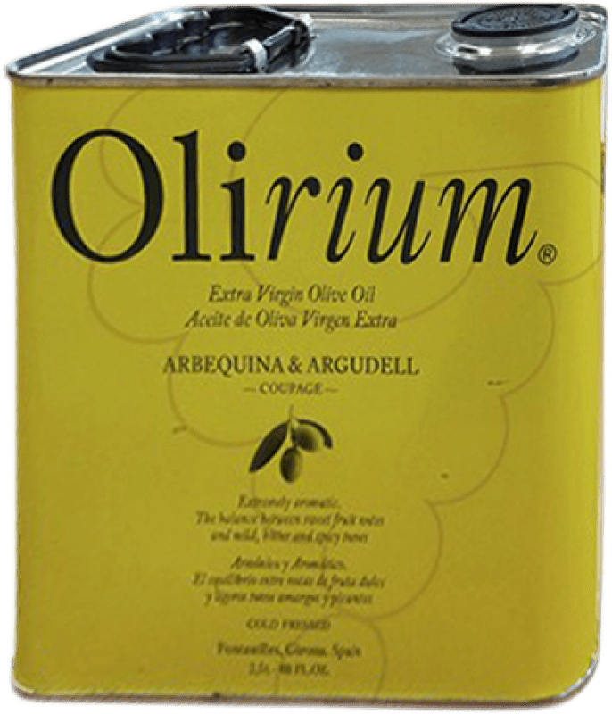 34,95 € 送料無料 | オリーブオイル Olirium スペイン Arbequina 大きな缶 2,5 L