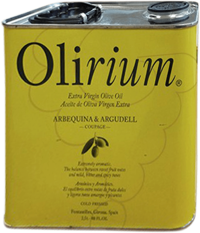 36,95 € 免费送货 | 橄榄油 Olirium EVOO 特级初榨 西班牙 Arbequina — 阿贝基纳 特殊罐 2,5 L