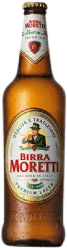 1,95 € Free Shipping | Beer Birra Moretti Italy One-Third Bottle 33 cl