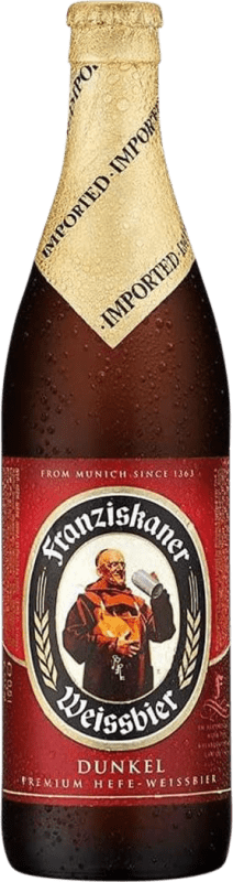 1,95 € Spedizione Gratuita | Birra Franziskaner Dunkel Germania Bottiglia Medium 50 cl