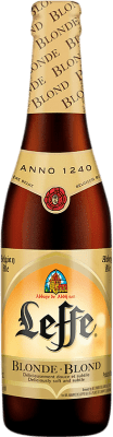 3,95 € Kostenloser Versand | Bier Leffe Blonde Belgien Drittelliterflasche 33 cl