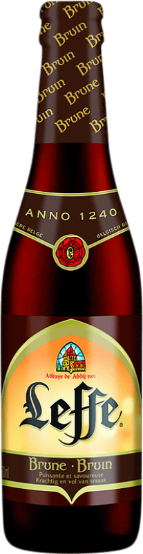 3,95 € Envoi gratuit | Bière Leffe Brown Ale — Brune Belgique Bouteille Tiers 33 cl
