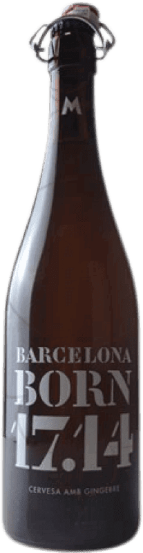 6,95 € Envío gratis | Cerveza Moritz Born 1714 España Botella 75 cl