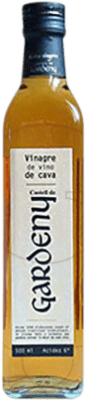 6,95 € Envío gratis | Vinagre Castell Gardeny Cava España Botella Medium 50 cl