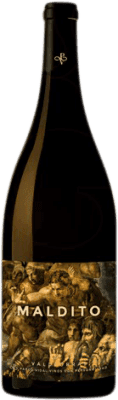 11,95 € Free Shipping | Red Wine Pablo Vidal Maldito Crianza — Aged D.O. Valdeorras Galicia Spain Garnacha — Grenache, Mencía, Sousón — Sousão, Brancellao, Caíño 75 cl