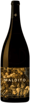 10,95 € Spedizione Gratuita | Vino rosso Pablo Vidal Maldito Crianza D.O. Valdeorras Galizia Spagna Grenache, Mencía, Sousón, Caíño Nero, Brancellao Bottiglia 75 cl