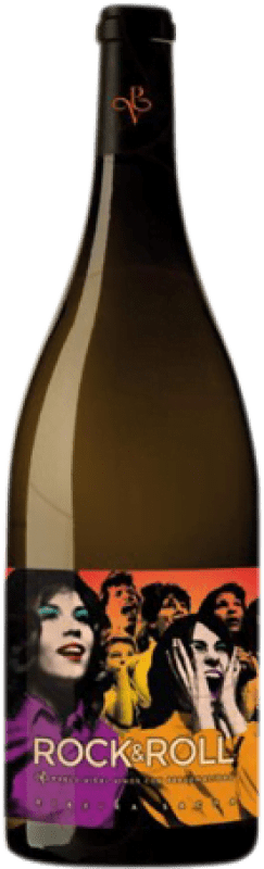 18,95 € Spedizione Gratuita | Vino rosso Pablo Vidal Rock & Roll Crianza D.O. Ribeira Sacra Galizia Spagna Tempranillo, Mencía, Caíño Nero Bottiglia 75 cl