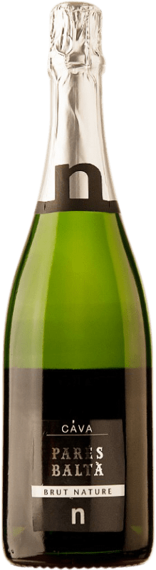 14,95 € 免费送货 | 白起泡酒 Parés Baltà Brut Nature 预订 D.O. Cava 加泰罗尼亚 西班牙 Macabeo, Xarel·lo, Parellada 瓶子 75 cl