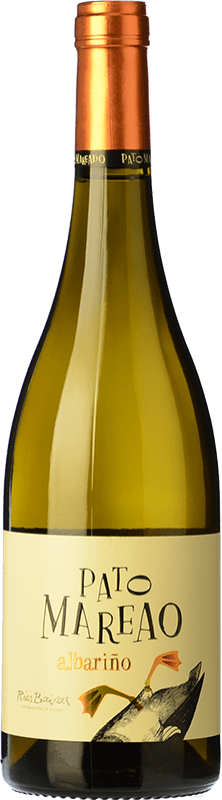 15,95 € Бесплатная доставка | Белое вино Pato Mareao Молодой D.O. Rías Baixas Галисия Испания Albariño бутылка 75 cl