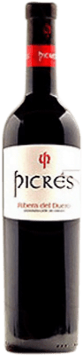 21,95 € Бесплатная доставка | Красное вино Picres Picrés старения D.O. Ribera del Duero Кастилия-Леон Испания Tempranillo бутылка 75 cl