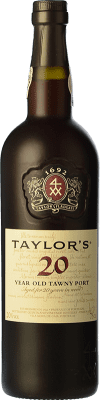 65,95 € Free Shipping | Fortified wine Taylor's I.G. Porto Porto Portugal Tempranillo, Touriga Franca, Touriga Nacional, Tinta Amarela, Tinta Cão, Tinta Barroca 20 Years Bottle 75 cl